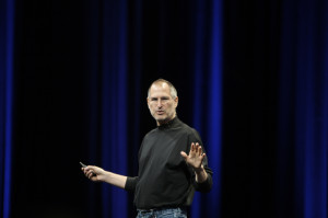 Steve Jobs by acaben: http://www.flickr.com/photos/acaben/541420967/sizes/l/in/photostream/