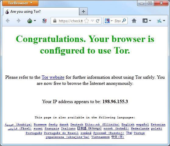 Tor Browser 1