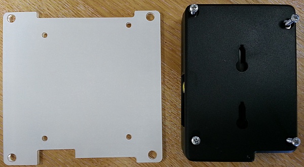 Pi case and VESA mount