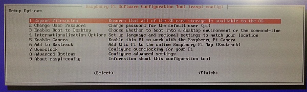 raspi-config